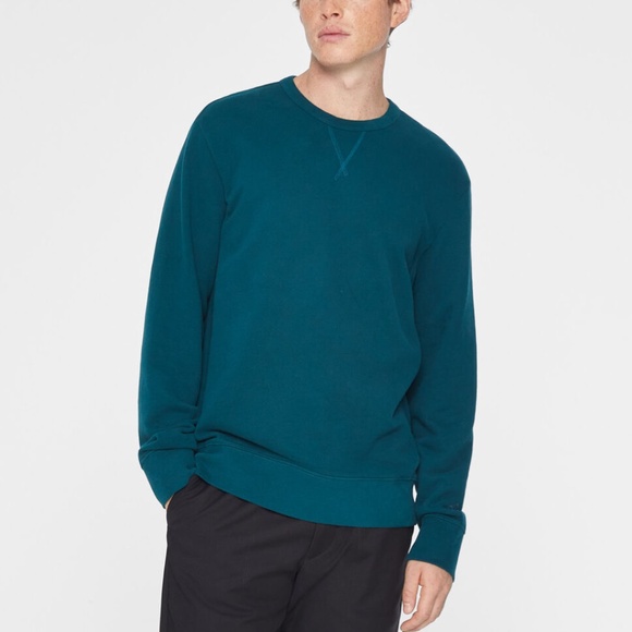 Sandwash Crew Sweatshirt - New With Tags - NEVER WORN - Teal